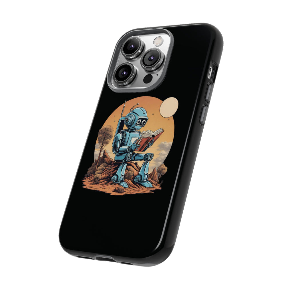 Humans Robot SpaceArt iPhone Cases - Tough Mobile Protection