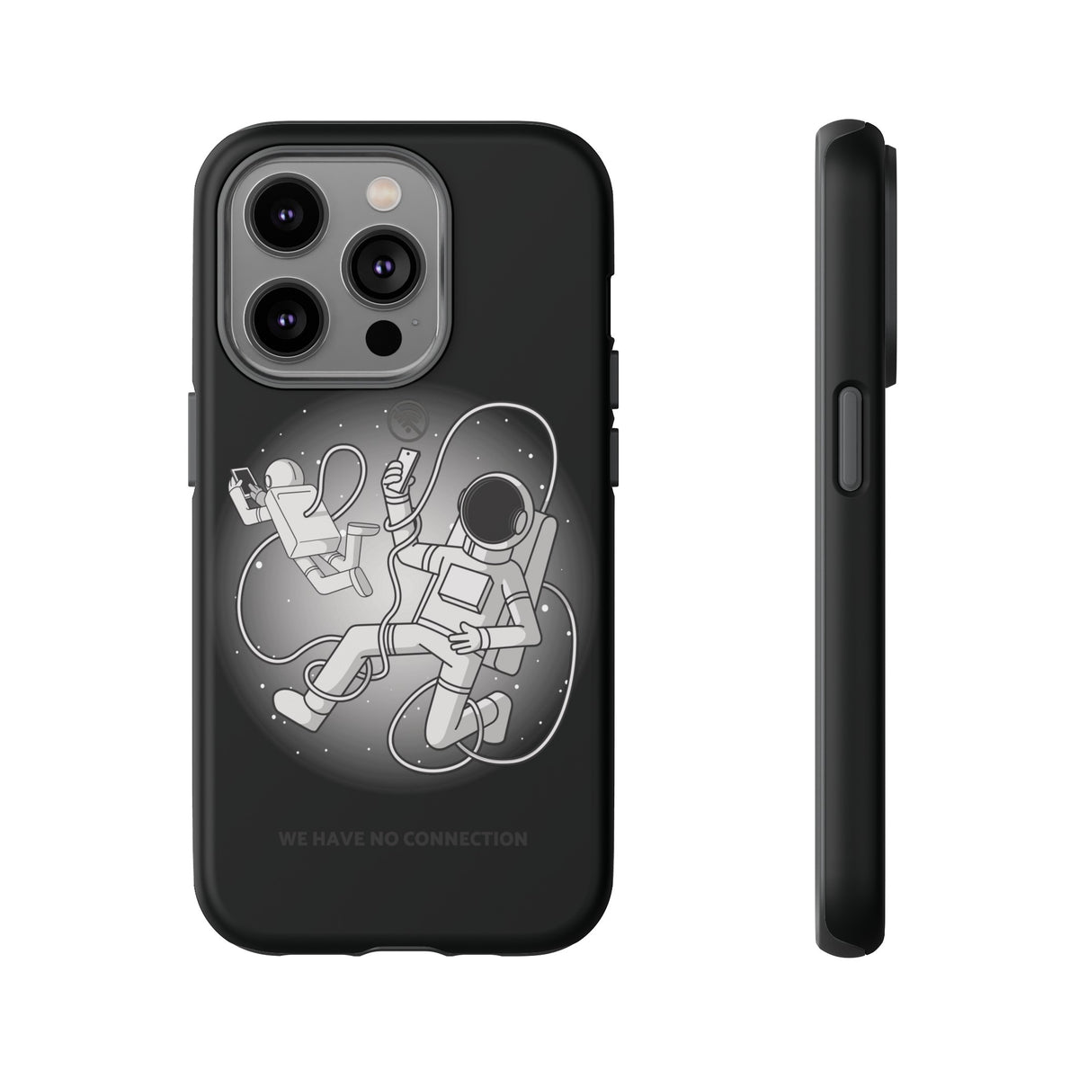 Funny Astronaut iPhone Case | Sci-Fi Tough Mobile Cover