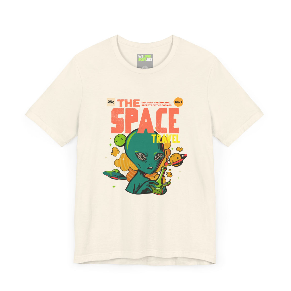 Retro Sci Fi T-Shirt The Space Travel Comic Tee WeLoveSciFi