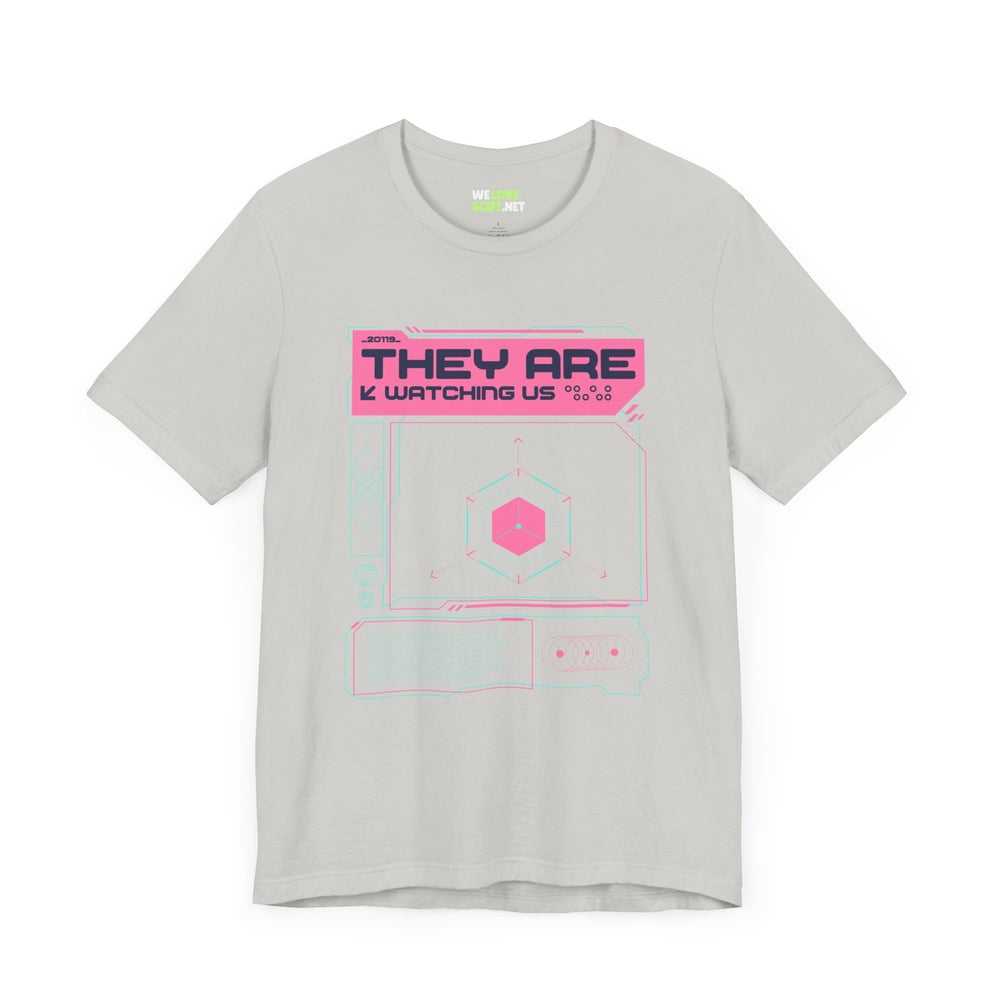 They Are Watching Us UFO Sci-Fi T-Shirt-welovescifi.net