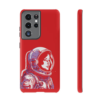 Duotone SpaceGirl SpaceArt Tough Samsung Galaxy Mobile Cases