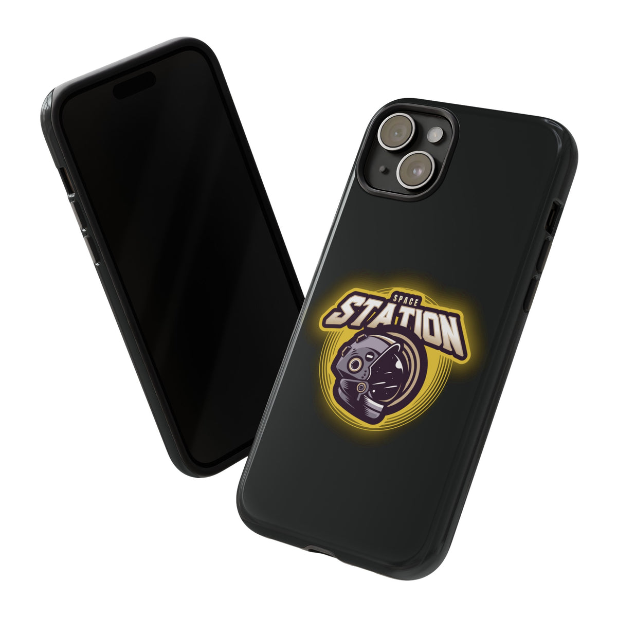 Space Station iPhone Cases Sci-Fi Tough Mobile Protection