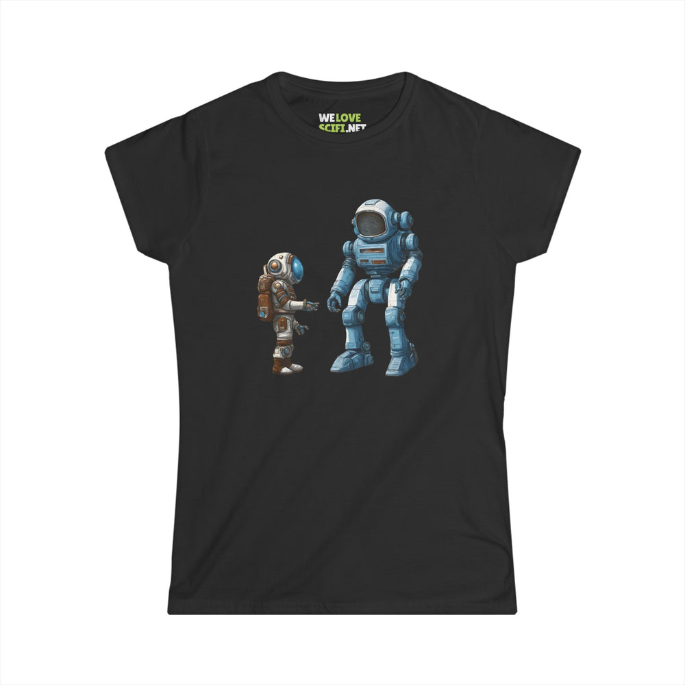 Team Robot Sci-Fi Woman's Tee Shop Trendy Sci-Fi Apparel