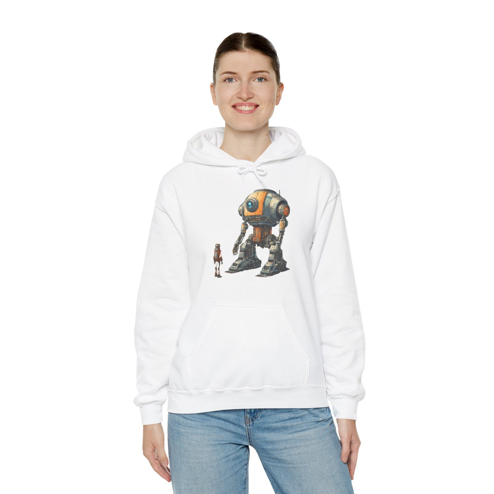 Robot Spaceart Hoodie - Sci-Fi Look at Me Hoodie WeLoveSciFi