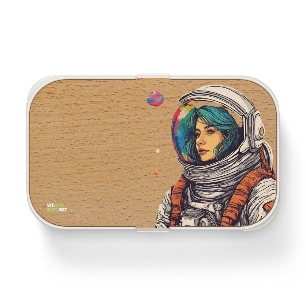 Colorful Astronaut Girl Bento Lunch Box-welovescifi.net