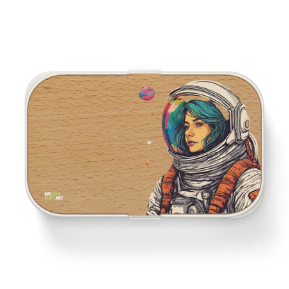 Colorful Astronaut Girl Bento Lunch Box-welovescifi.net