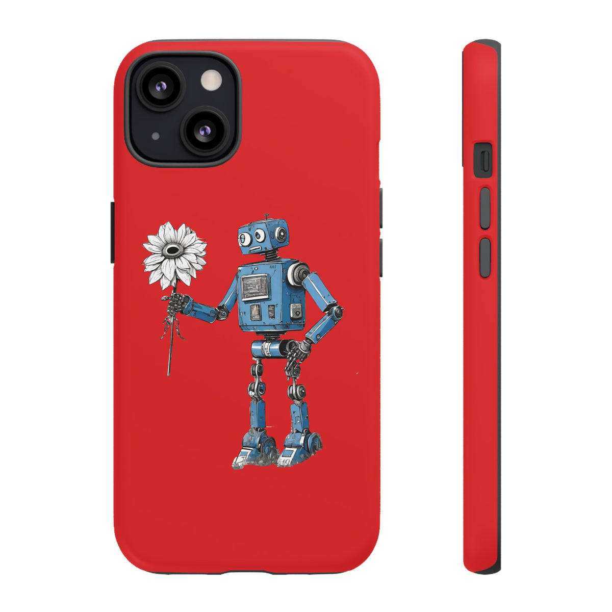 Maybe Baby Robot Spaceart Tough iPhone Mobile Cases