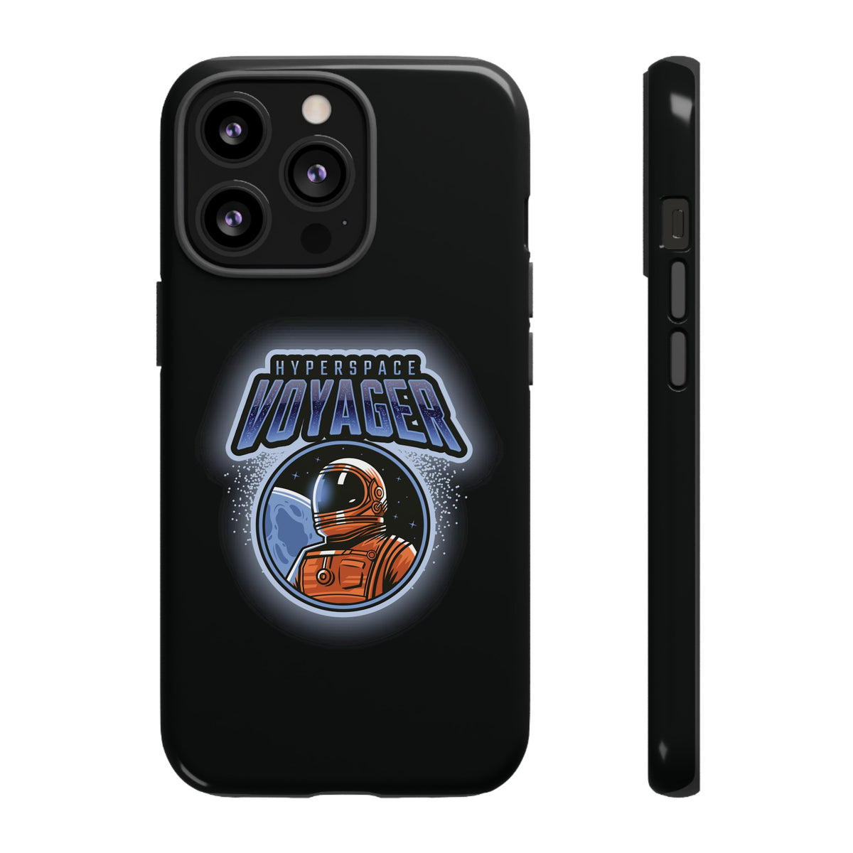 Hyperspace Voyager Astronaut SciFi Tough iPhone Mobile Cases