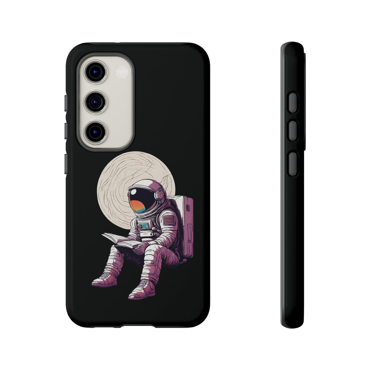 Space Art Samsung Galaxy Mobile Cases | Astronaut Design