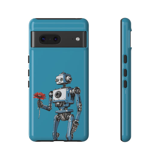 You Never Bring Me Flowers Robot SpaceArt Tough Google Pixel Mobile Cases-welovescifi.net