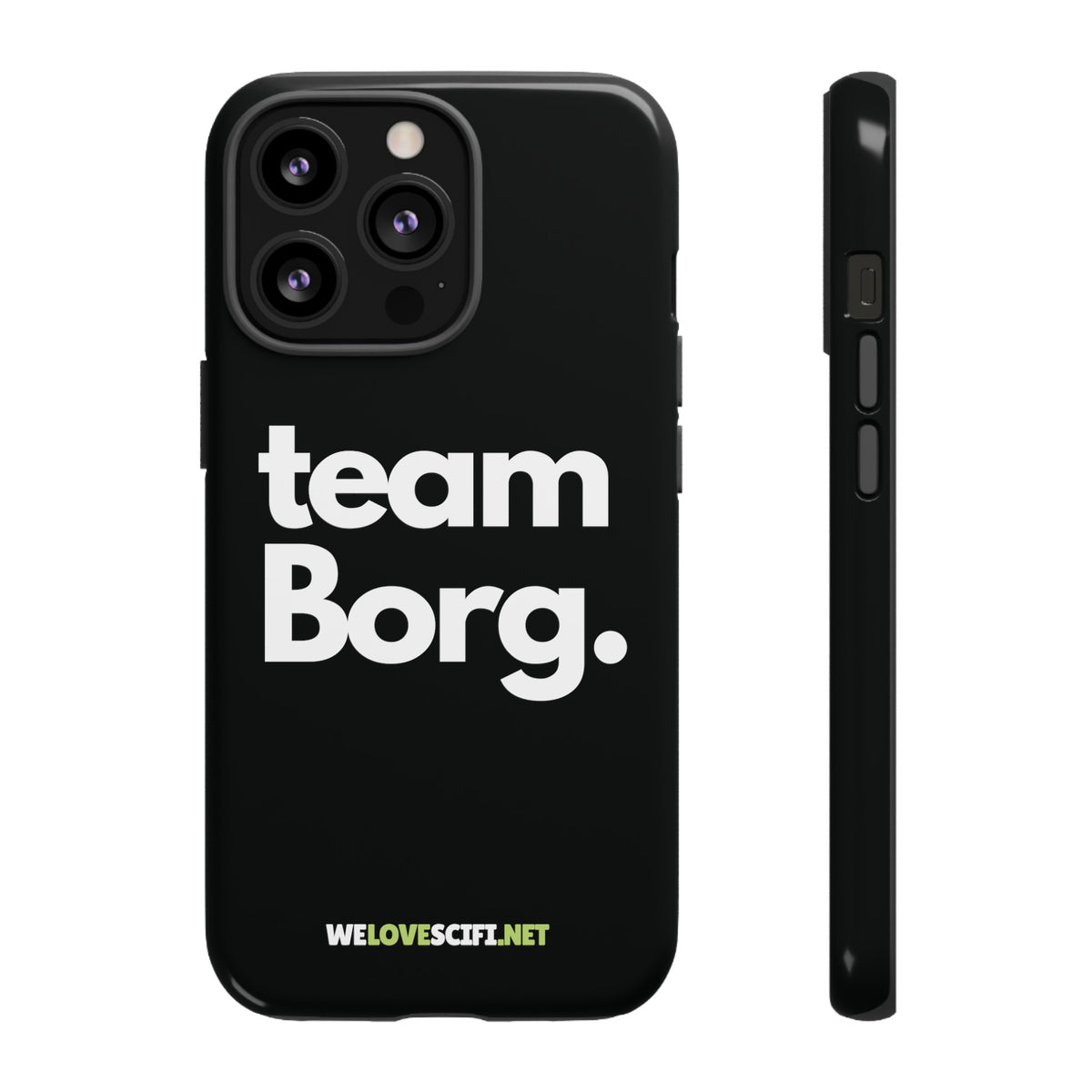 Team Borg iPhone Cases - Supervillain Tough Mobile Covers