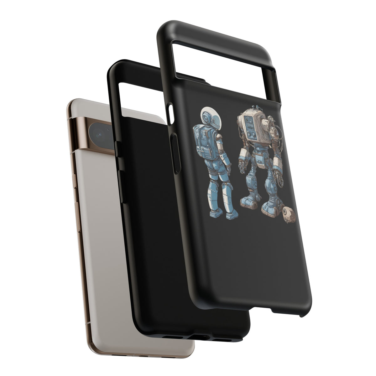 Robot Tough Google Pixel Mobile Cases Durable & Fun Designs