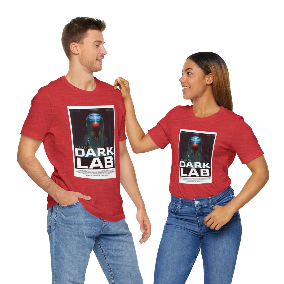 The Secret Dark Lab Retro Sci-Fi T-Shirt | We Love Sci-Fi