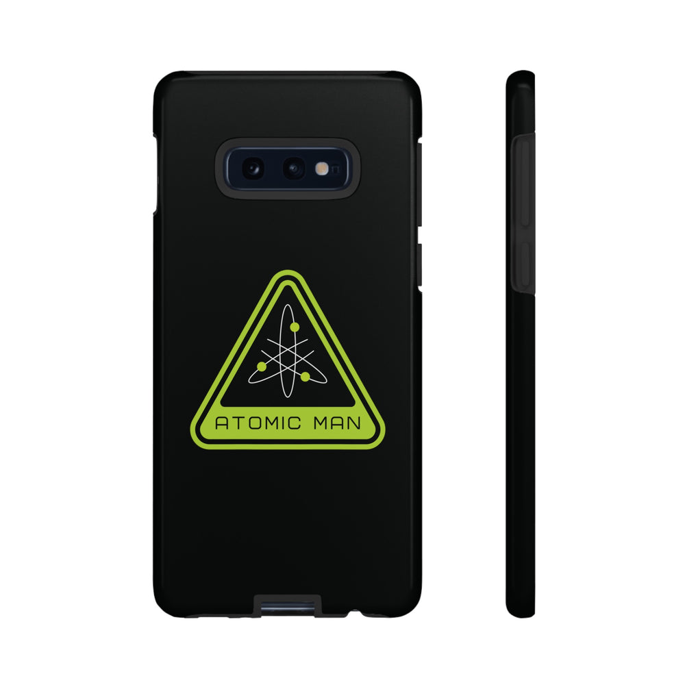 Atomic Man Retro Sign Sci-Fi Samsung Galaxy Mobile Cases