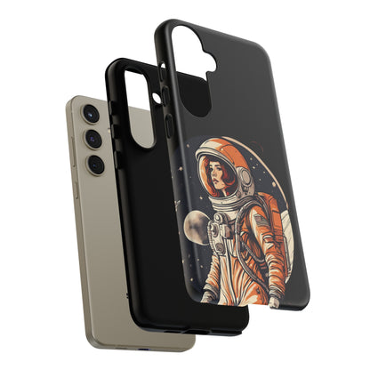 Spacegirl Astronaut Samsung Galaxy Cases