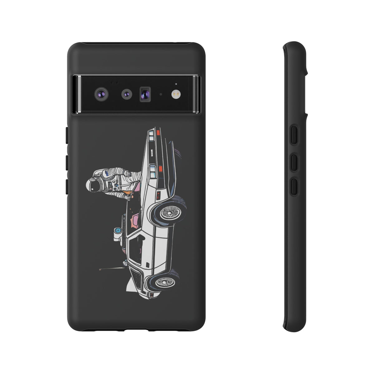 DeLorean Astronaut Google Pixel Mobile Case Let Take a Ride