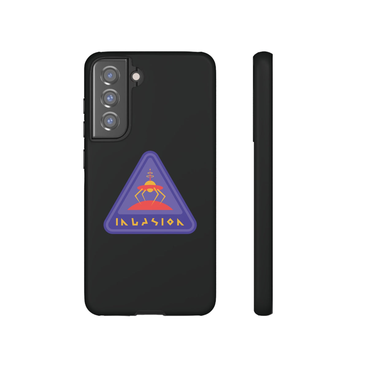 Retro Sci-Fi Galaxy Mobile Case | Invasion Retro Tough Cover