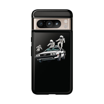 Party in a Delorean Astronaut Google Pixel Mobile Cases 