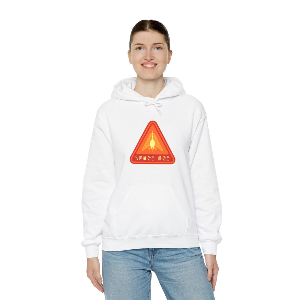 Space Age Sign Retro Sci-Fi Hoodie