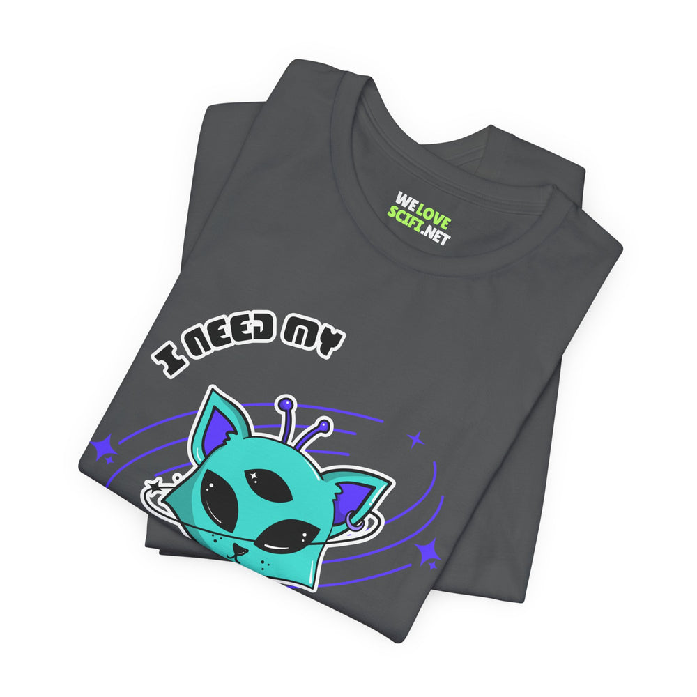 Alien Cat Sci-Fi T-Shirt | Unique UFO Design | WeLoveSciFi