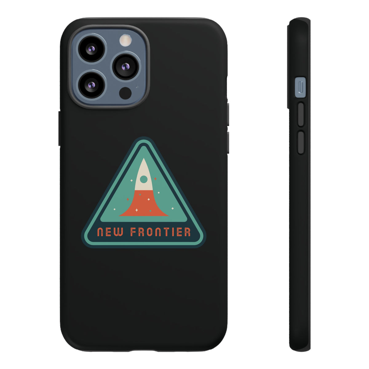 Retro Sci-Fi iPhone Cases New Frontier Tough Mobile Covers