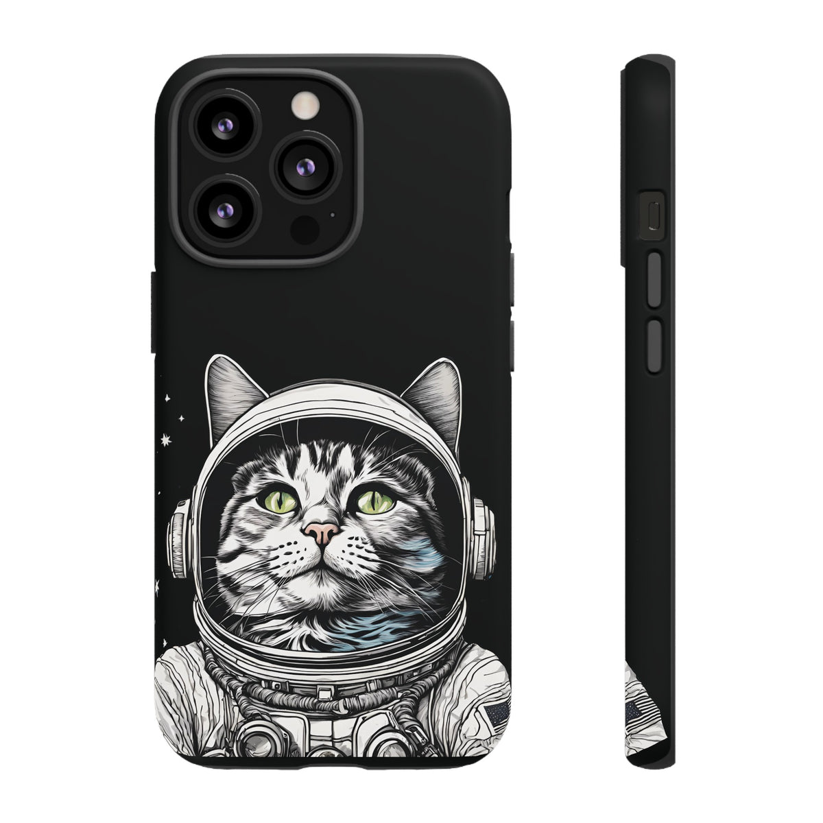 SpaceCat Tough iPhone Mobile Cases - WeLoveSciFi