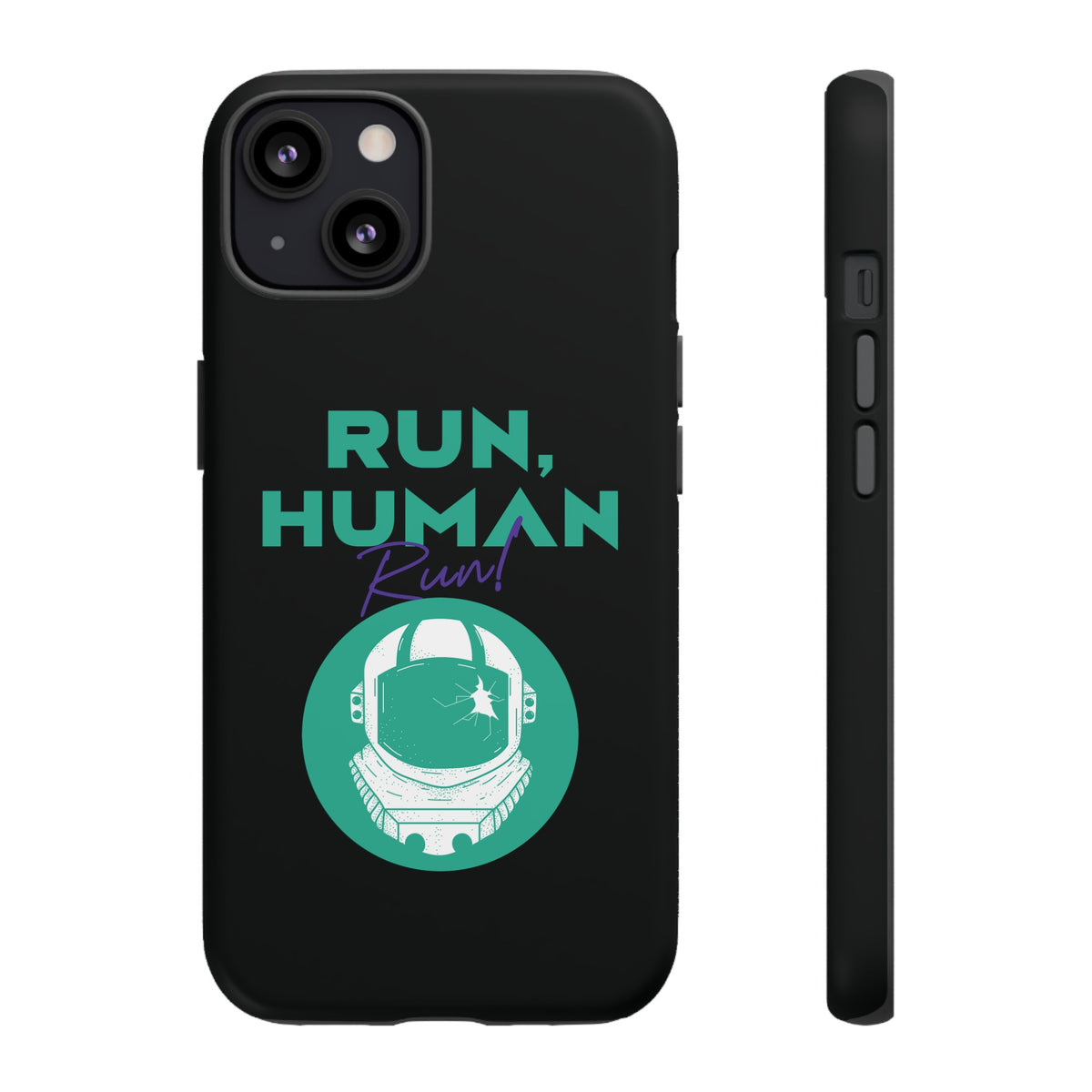 mobile cases-Run Human Run Sci-Fi Tough iPhone Mobile Cases