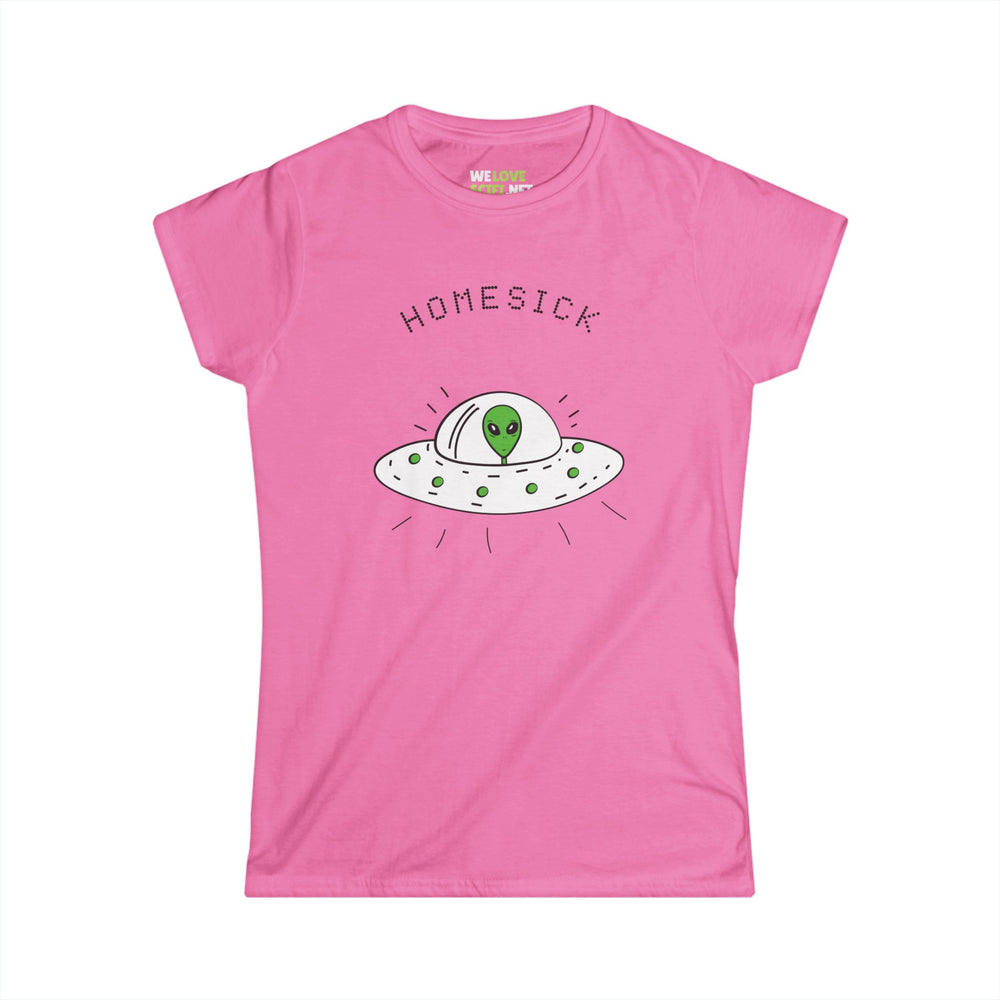 woman's tee-Homesick Funny UFO Woman's Tee-welovescifi.net