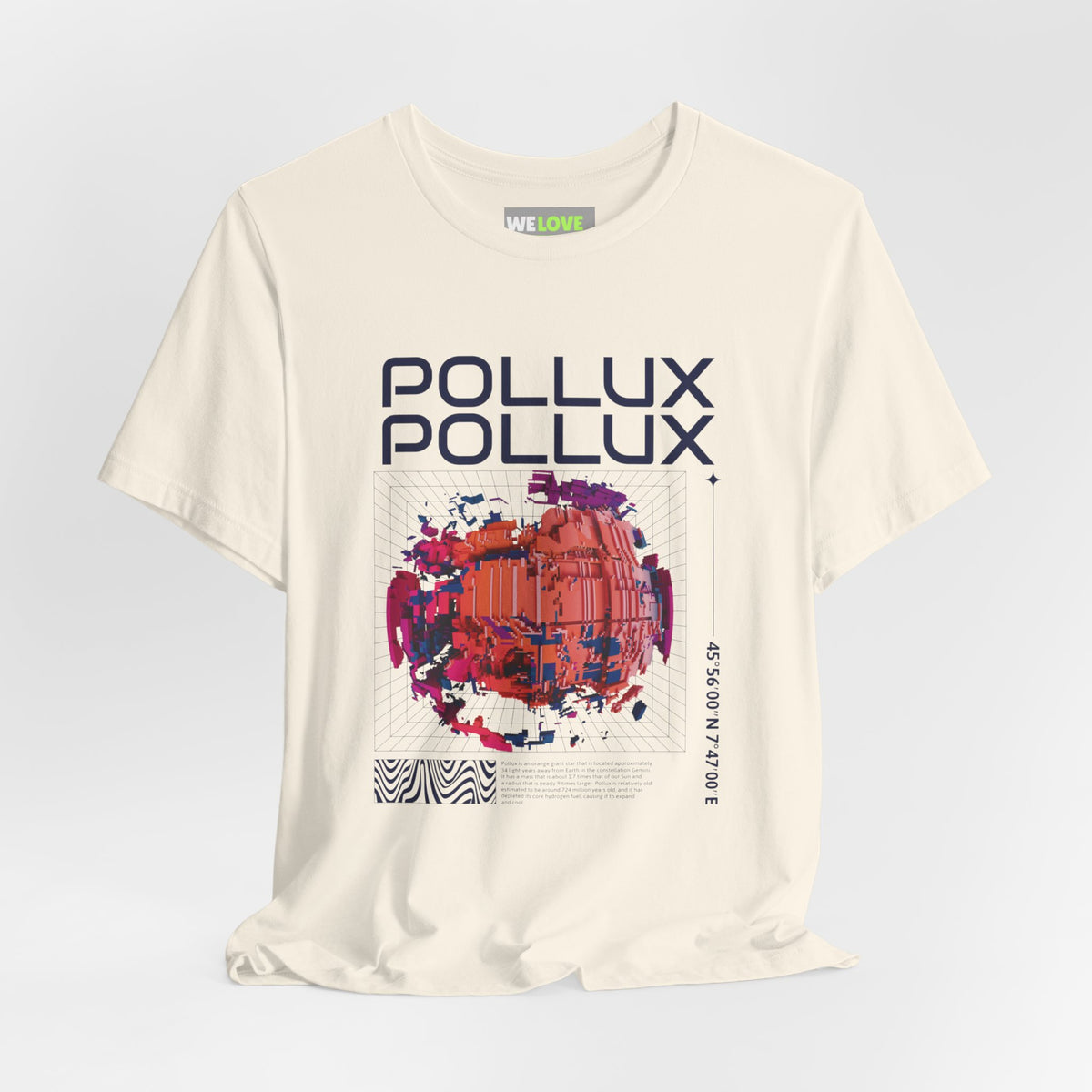 pollux star sci-fi t-shirt-Pollux Star Sci-Fi T-Shirt