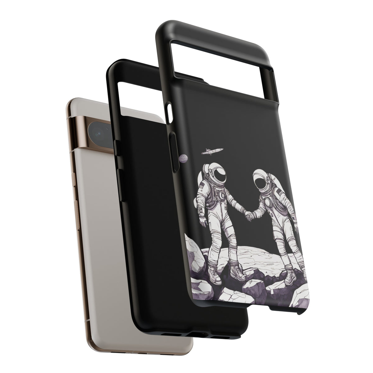 SpaceTouch SpaceArt Tough Google Pixel Mobile Cases