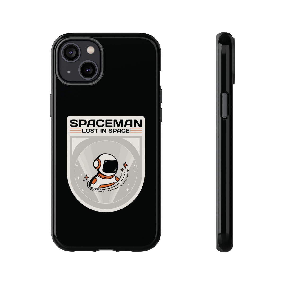 Spaceman iPhone Case Astronaut Sci-Fi Tough Mobile Cover