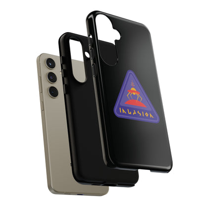 Retro Sci-Fi Galaxy Mobile Case | Invasion Retro Tough Cover