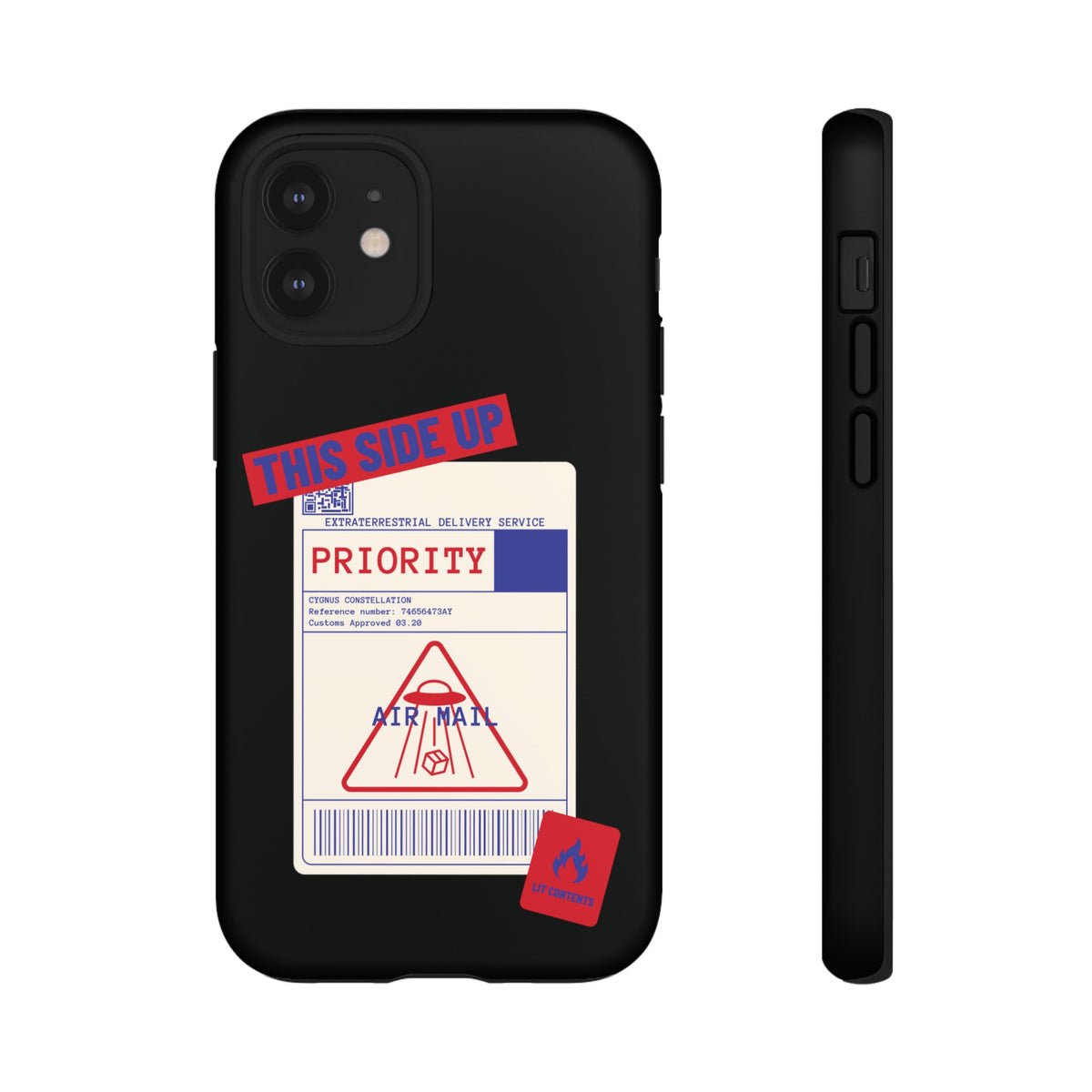 Extraterrestrial Delivery Phone Case - Funny UFO Sci-Fi