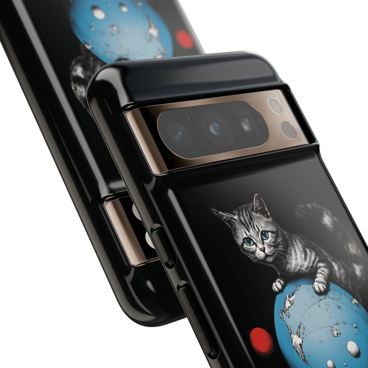 Spaceplayer Cat 3 Tough Google Pixel Mobile Cases