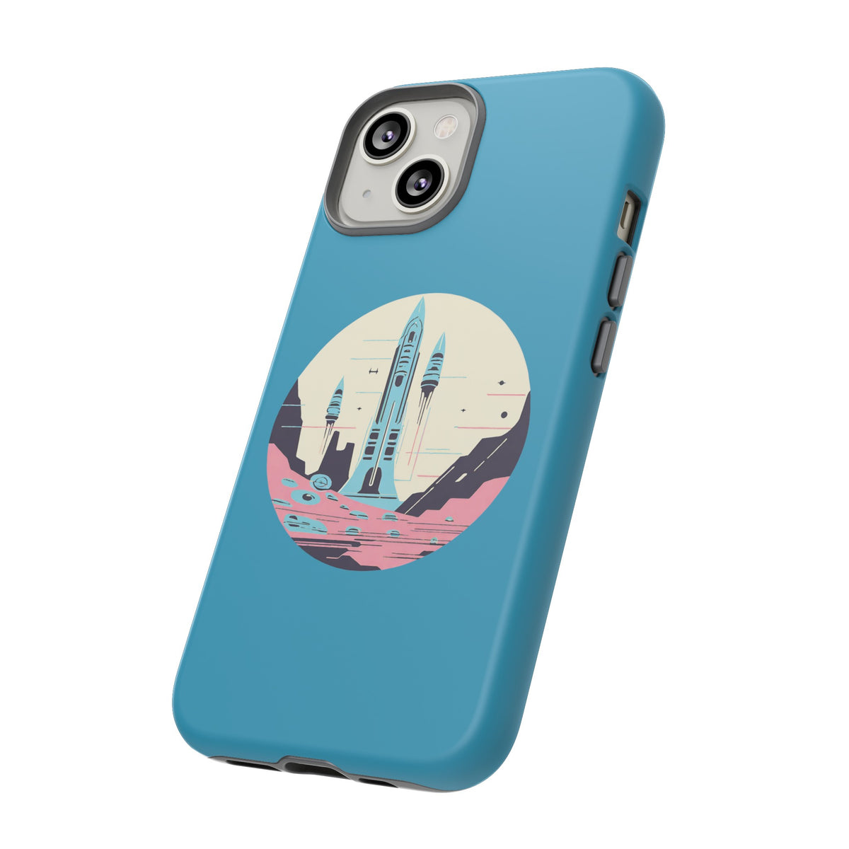 Space Art iPhone Case - Tough Sci-Fi Mobile Cover | Liftoff