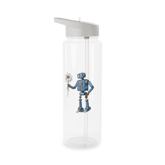 Space Art Robot Water Bottle | Maybe Baby Tritan Bottle