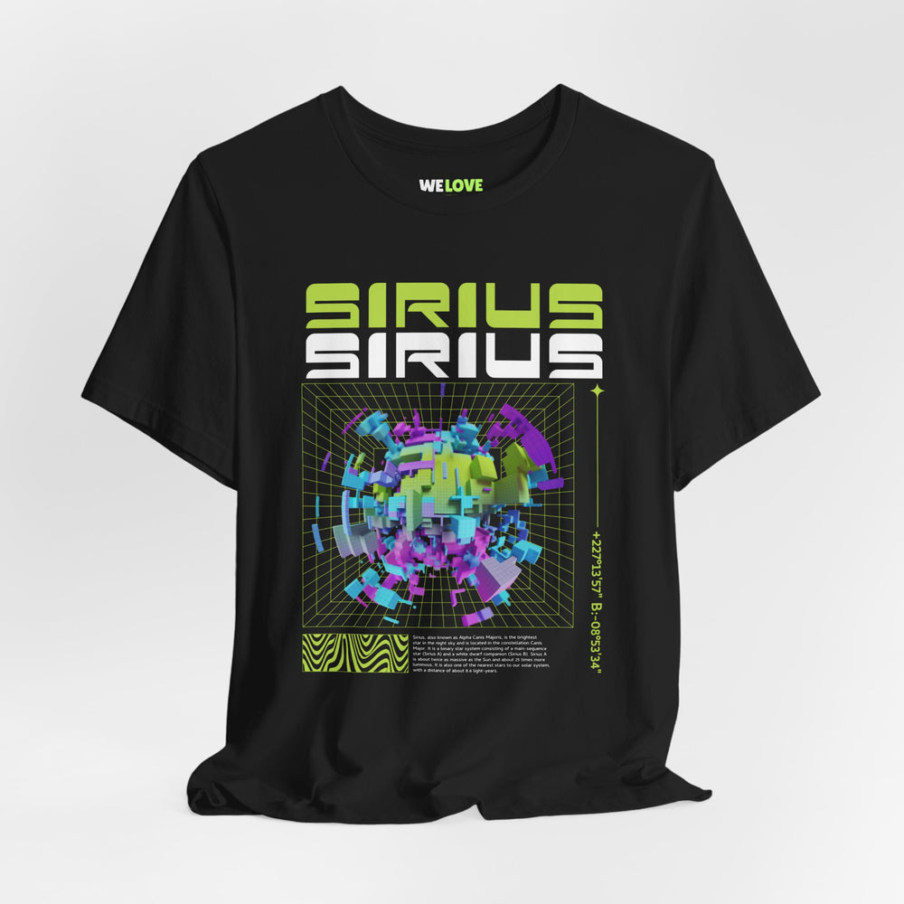 sci-fi t-shirt-Sirius Star Sci-Fi T-Shirt-welovescifi.net