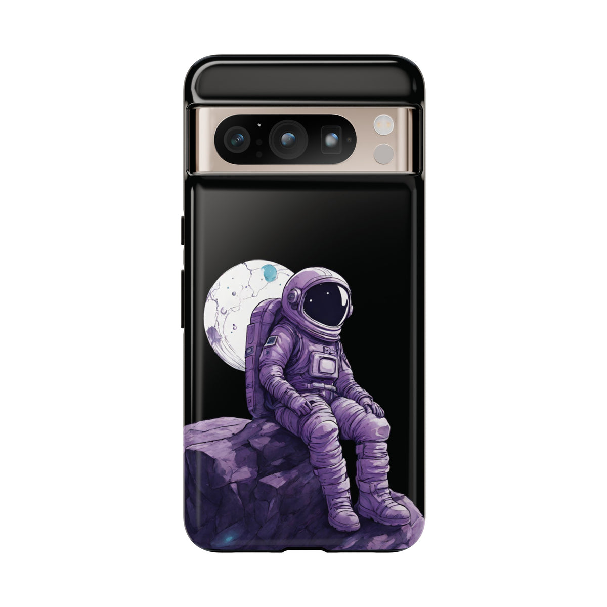 Art Pixel Cases | Still Waiting SpaceArt Google Pixel Cases