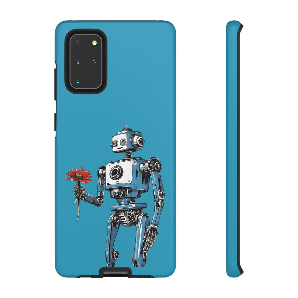 You Never Bring Me Flowers Robot SpaceArt Tough Samsung Galaxy Mobile Cases-welovescifi.net