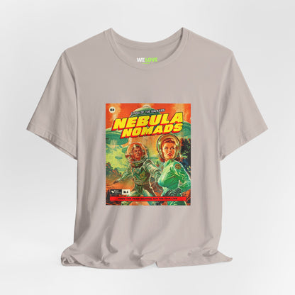 Nebula Nomads Retro Sci-Fi T-Shirt | Vintage Sci-Fi Tee