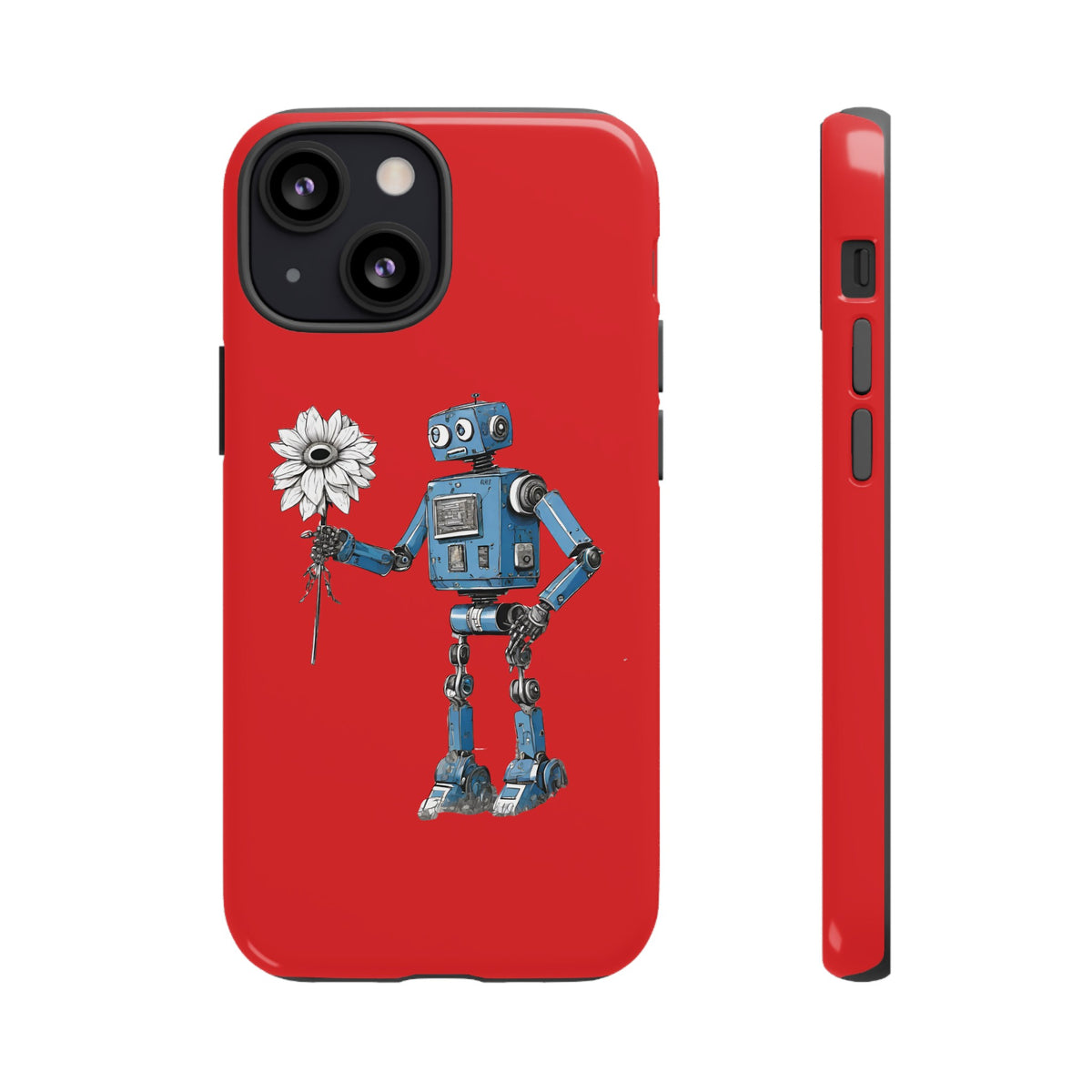 Maybe Baby Robot Spaceart Tough iPhone Mobile Cases