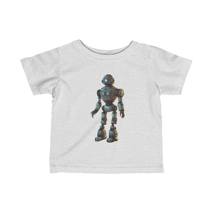 Space Art Tee for Infants | Hey Human Robot Fine Jersey