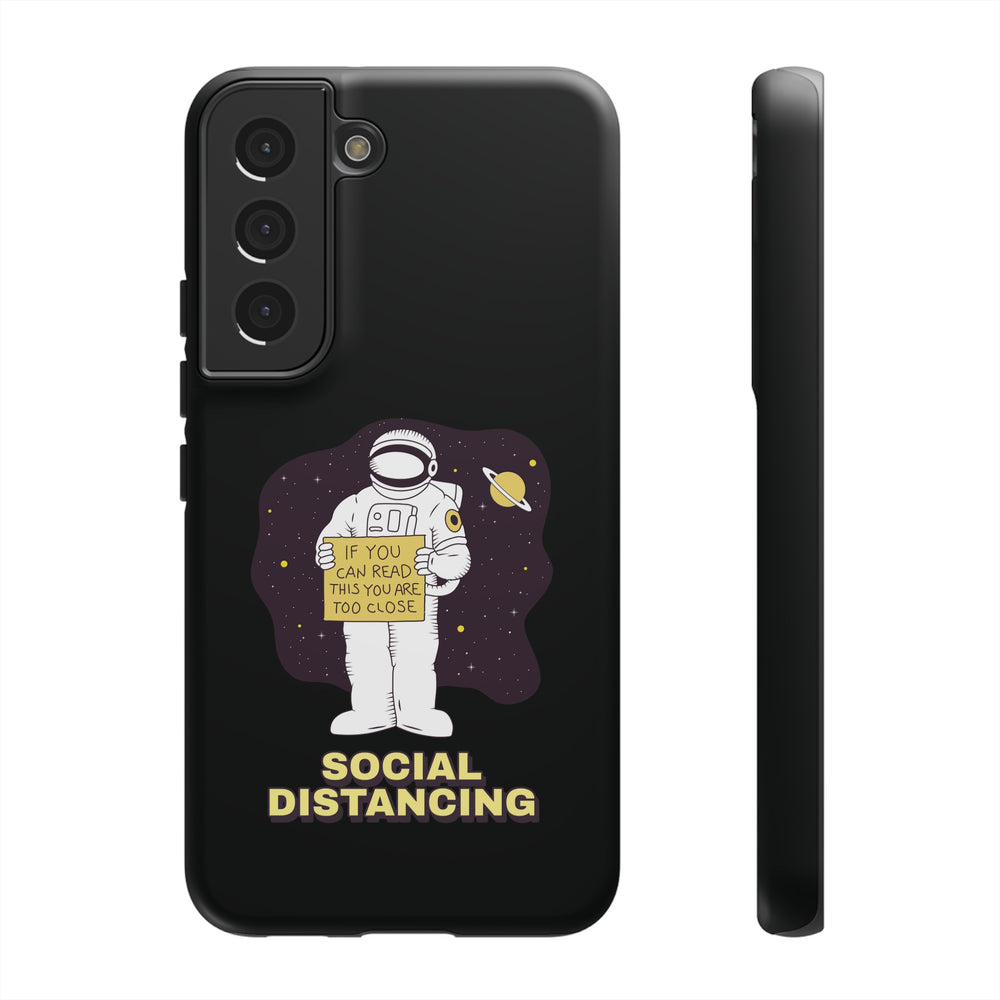 Social Distancing Astronaut Mobile Case