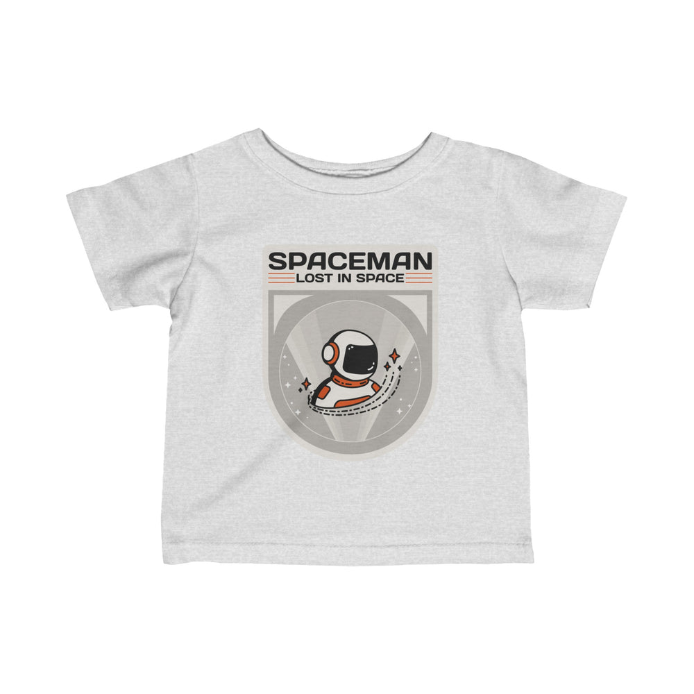 Spaceman Sign Infant Tee | Astronaut Infant Fine Jersey Tee