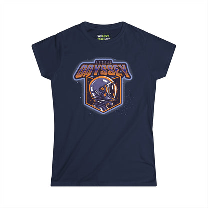 Astral Odyssey Astronaut Woman's Tee-welovescifi.net