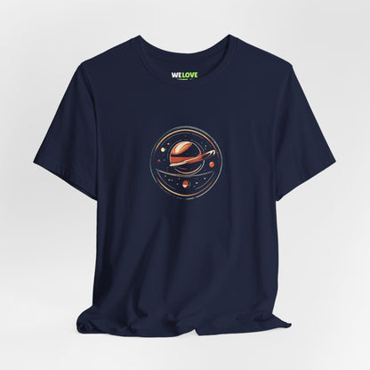 Spinning Space Art Sci Fi T Shirt | Unique Sci-Fi Design