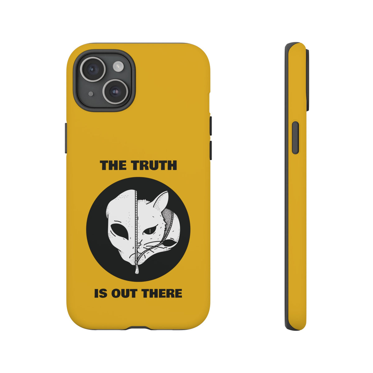 The Truth Is Outthere Funny Cat UFO Tough iPhone Mobile Cases-welovescifi.net