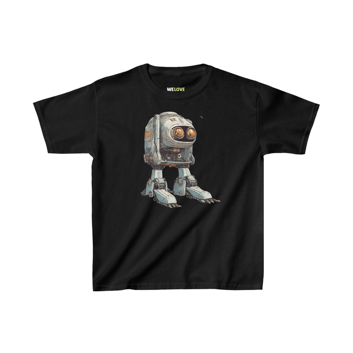 Rusty Robot SpaceArt Kids Heavy Cotton Tee-welovescifi.net