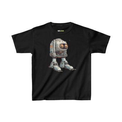 Rusty Robot SpaceArt Kids Heavy Cotton Tee-welovescifi.net