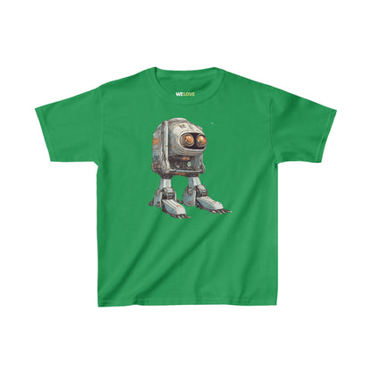 Rusty Robot SpaceArt Kids Heavy Cotton Tee-welovescifi.net